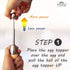 NobleEgg Egg Topper Opener Cracker Tool - Easily Cut and Remove Soft-Boiled Egg Tops