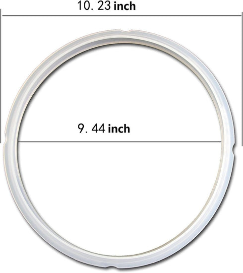 TamBee 8 Quart Pressure Cooker Silicone Sealing Ring Set - Universal Replacement Floater and Sealer for Power Pressure