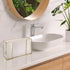 Sumnacon Countertop Bathroom Paper Towel Dispenser Glass Paper Towel Dispenser for Home Bathroom Kitchen Office Toilet