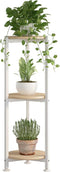 Plant Stand Indoor Corner Tall 3 Tier Metal Modern Flower Storage Plant