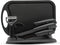 Magicorange 7-Piece Kitchen Knife Set - 5 Black Stainless Steel Knives with Sheaths, Cutting Board, Knife Block
