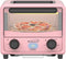 BRENTWOOD TS-3430PK Mini Toaster Oven - 500-Watt Stainless Steel, 3 Liters, Pink