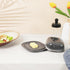 jinsongdafa Countertop, 6.4 Inch Butter Dish With lid for Porcelain Butter Holder with Lid, Butter Container Perfect