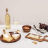 4Pcs Cheese Knife Set, Stainless Steel Knives with Acacia Wood Handle, Charcuterie Knife Set for Parties