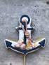LILIAO Nautical Cookie Cutter Set - 4 Piece - Anchor, Sailboat, Rudder and Dolphin Biscuit Fondant Cutters