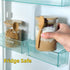 Recceng 6 Pack 17 OZ Set Glass Jars with Bamboo Lids and Spoons for Loose Leaf Tea Storage, Overnight Oat Container