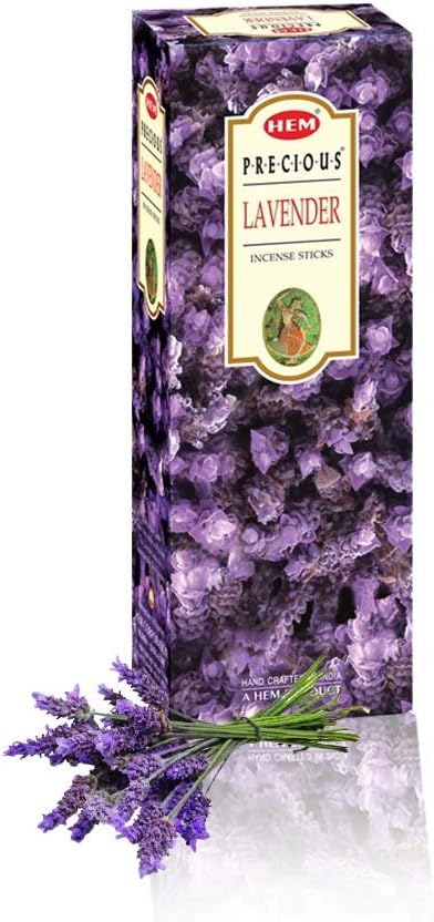 Hem Lavender Incense Sticks – 100g Pack of 2 (200g Total) – Long-Lasting Aromatherapy for Relaxation, Meditation & Home