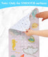 40 Inch 16 Inch, Secopad Bath Mat for Tub Non Slip, Machine Washable Anti-Slip Cartoon Baby Bathtub Shower Mat