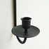 Set 2 16.5"5"3" Metal Wall Candle Sconce Holder of Wall Mount Candle Holders Modern Wall Candle Sconces Hanging