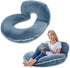 INSEN Reading Pillow, Back Pillow for Sitting in Bed for Reading, Nurse