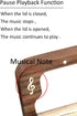 Sinzyo Grandfathers Clock Walnut Music Box Vintage Wood Carved Wind Up Musical Box Gift
