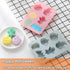 2 Pack Halloween Silicone Cake Mold, Pumpkin, Bat, Skull, Ghost Shape for Chocolate, Candy, Jello, Ice Cube, Soap