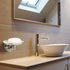 JiePai Suction Cup Soap Dish - Elegant Wall Mounted Soap Holder for Bathroom Kitchen