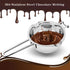 1000ML Double Boiler Pot Set, Stainless Steel Melting Pot for Chocolate, Candle and Candy Making (34oz)