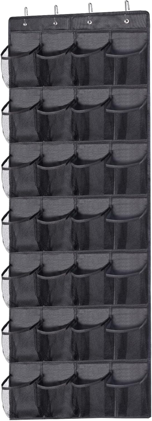 Over the Door Shoe Organizer 28 Mesh Pockets Hanging Shoes storage Shoe
