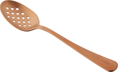 Mercer Culinary 18-8 Stainless Steel Plating Spoon, 7-7/8 Inch, Rose Gold Finish