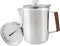 Camping Coffee Pot 9 Cups, Stainless Steel Coffee Percolator with Clear Top Glass Knob for Stovetop or Campfire Brewing