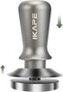 IKAPE 49mm Espresso Tamper, Premium Barista Coffee Tamper with Calibrated Spring Loaded, Flat Stainless Steel Base