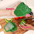 Set of 4 Avocado Saver and Onion Storage Vegetable Containers for Fridge, Silicone Fruit Storage Pods