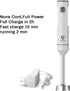 Cordless Hand Blender - UTALENT Variable Speed Immersion Blender with Fast Charger, Egg Whisk for Smoothies & Soups