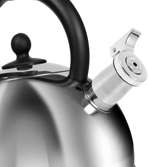 Tea Kettle Pot Whistle Replacement, Stainless Steel Teapot Whistle Water Boiling Kettle Warning Whistle Nozzle