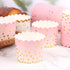 50 Pcs Colorful Greaseproof Paper Baking Cups, Large 5 Oz Cupcake Paper Liners for Wedding Party