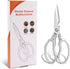 CGBE Heavy Duty Kitchen Scissors, Multi-Purpose Food Shears for Chicken, Fish, Meat & Herbs, Dishwasher Safe - Silver