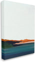 Stupell Industries Serene Coastline Landscape Red Sands Quiet Sky, Design by Amy Hall, Gallery Wrapped Canvas, 16 x 20