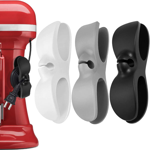 Kitchen Appliance Cord Winder 3 Pack, Cord Organizer Stick On for Coffee Maker, Mixer, Air Fryer