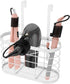 Hair Dryer Holder - 3 in 1 Hair Tool Organizer, Adjustable Height Wall Mounted for Hair Dryer, Flat Irons, Curling Wands