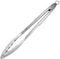 Chef Craft Premium Silicone Cooking Tongs, 12 Inch, Gray