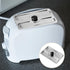 Slice Toaster Lid, 2 Slice Toaster Cover, Stainless Steel Appliance Cover for Bread Machine