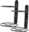 LIFKOME 2Pcs Wall Mounted Wine Rack, Red Wine Display Holder for Kitchen Pantry, Bar, Wine Cellar
