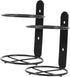 LIFKOME 2Pcs Wall Mounted Wine Rack, Red Wine Display Holder for Kitchen Pantry, Bar, Wine Cellar