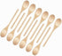 Kitchen Wooden Spoons - Mixing, Baking, Serving Utensils, 10 In, 12 Pack for Cooking Needs