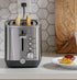GE 2 Slice Stainless Steel Toaster, Extra Wide Slots for Toasting Bagels, 7 Adjustable Shade Settings, 850 Watts
