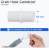 JUWO 6 Ft Washing Machine Drain Hose Extension, Universal Corrugated Discharge Hose for Magic Chef, Panda, Hair (Gray)