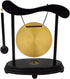 fengshuisale Zen Art Brass Feng Shui Desktop Gong with Red String Bracelet, W3359