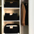 Storage Bins & Fabric Storage Basket - Decorative Baskets Storage Box Cubes with Handles for Closet Shelf, Nursery Toy,