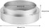 Silver Magnetic Coffee Dosing Ring and Funnel for Office Coffee Lovers Home, 58MM with Magnetic