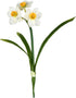 Vickerman 13’’ Artificial Cream Narcissus Spray, Includes 3 Sprays per Pack