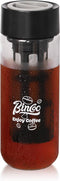 Bincoo Multi-Functional 650ML Cold Brew Coffee Maker with 300-Mesh Filter, Leak-Proof Plastic Cup for Coffee & Tea
