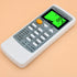 Replacement Remote Control for Sharp Air Conditioner, Model CRMC-A805JBEZ, Works for CV-P09FL, CV-P10MX