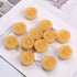 12pcs Natural Beeswax Tealight Candles, Handmade Decorative Unscented Tea Lights for Birthday Party, Wedding, Spa, Home