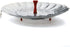 Norpro Large Vegetable Steamer with Detachable Silicone Post, Red