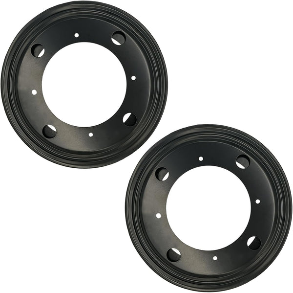 2 Packs 8'' Lazy Susan Hardware, Heavy Duty 5/16''Thick Turntable Bearing Swivel