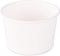 GSM Brands Paper Ice Cream Cups - 100-Count - 8 oz Disposable Dessert Bowls