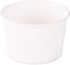 GSM Brands Paper Ice Cream Cups - 100-Count - 8 oz Disposable Dessert Bowls