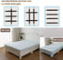 Adjustable Bed Sheet Straps Clips, 8Pcs Black Elastic Fasteners for Mattress, Sofa, Table Cloth