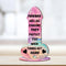 Friends Are Like Condoms (Multi-Coloured Marble Effect, Mdf Wood Small 5.8in x